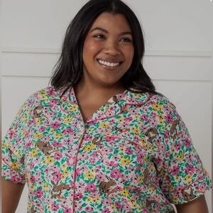 NWT Printfresh Bunny Trail Short Sleeve Top